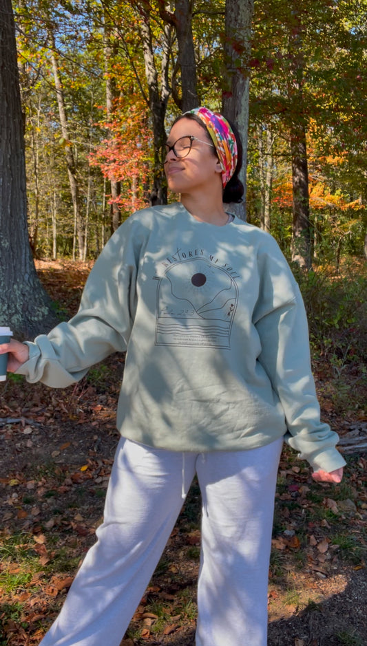 Psalm 23:3 Sweatshirt